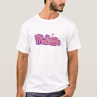 Melissa-Namenspersonalisiertes T-Shirt