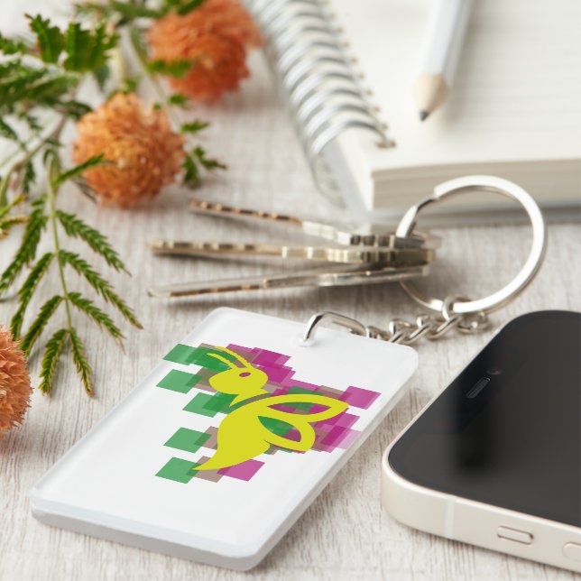 Melissa Schlüsselanhänger (Vorderseite rechts)