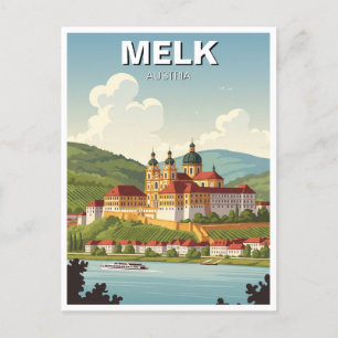 Melk Abbey Austria Travel Postkarte