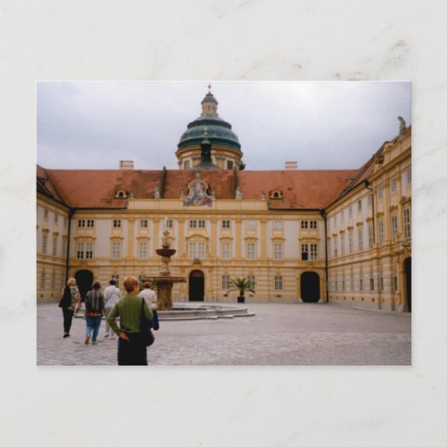 Melk Abbey, Österreich Postkarte (Vorderseite)