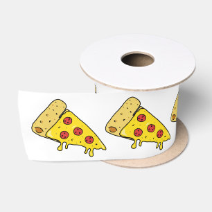 Melken Pepperoni Pizza Slices Birthday Cake Satinband