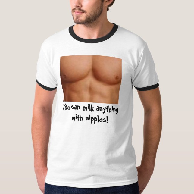 Melken T-Shirt (Vorderseite)