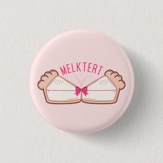 MELKTERT Afrikaanse Boeremeisie Button (Vorderseite)