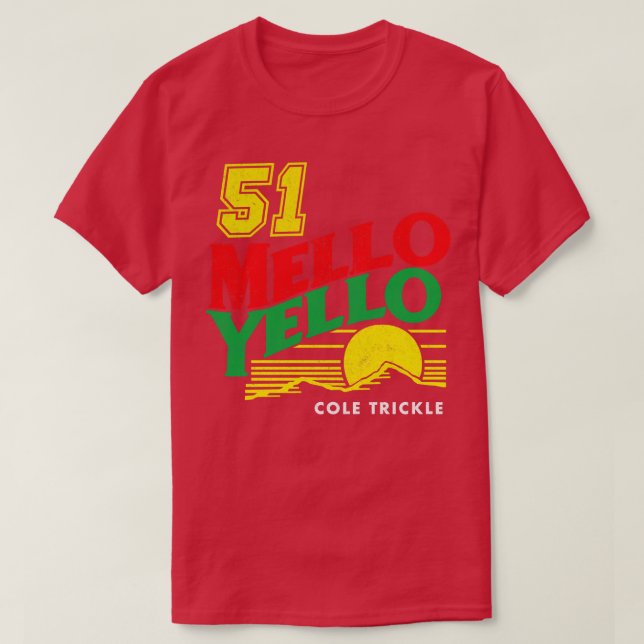 Mello Yello Cole Trickle 51 Vintag T-Shirt (Design vorne)
