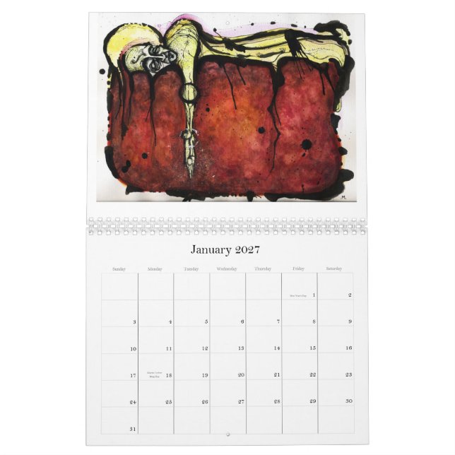 Mellon-Kalender Kalender (Jan 2027)