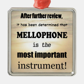 Mellophone das wichtigste Instrument Ornament Aus Metall