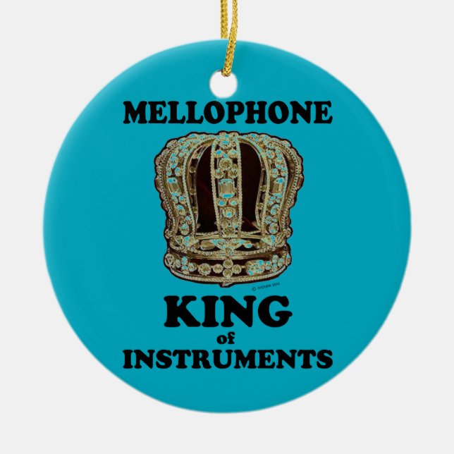 Mellophone King of Instruments Keramik Ornament (Vorne)