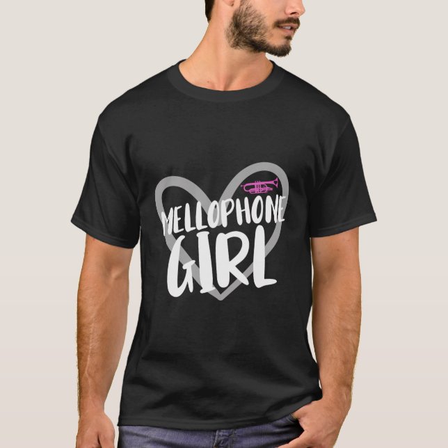 Mellophone Marching Band Apparel T-Shirt (Vorderseite)