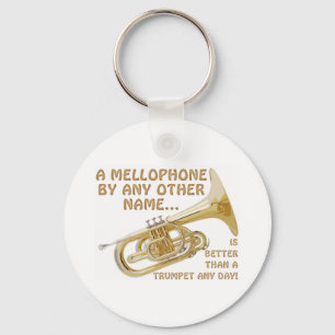 Mellophone mit einem anderen Namen Schlüsselanhänger