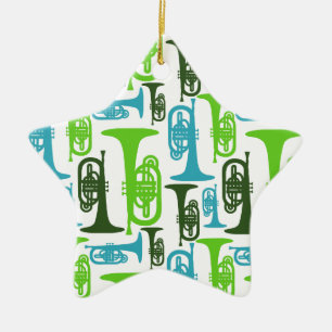 Mellophone Verzierung Keramik Ornament