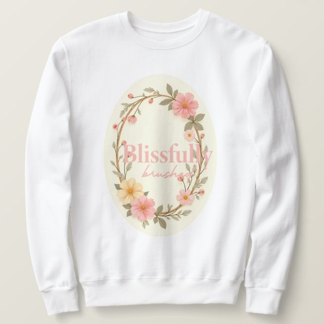 Mellow Blooms Sweatshirt (Design vorne)