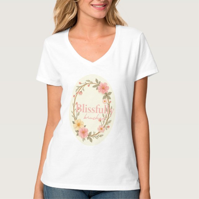 Mellow Blooms T-Shirt (Vorderseite)