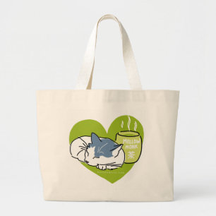 Mellow Cat Jumbo-Tasche Jumbo Stoffbeutel