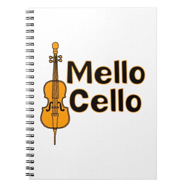 Mellow Cello Notizblock (Vorderseite)