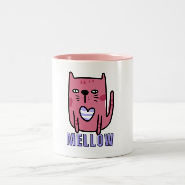 Mellow... Entdecken Sie die vielen Stimmungen der  Zweifarbige Tasse (Mittel)