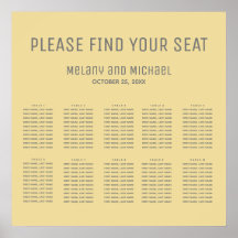 Mellow gelb schlicht minimalistisch elegant