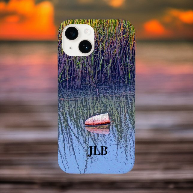 Mellow ine Marsh Boat Float Marsh Grass Case-Mate iPhone Hülle (Von Creator hochgeladen)