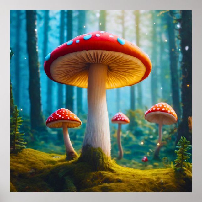 Mellow Mushroom Poster (Vorne)