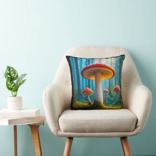 Mellow Mushroom Throw Kissen