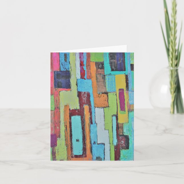 Mellow-Out Blank-Notecard Karte (Vorderseite)