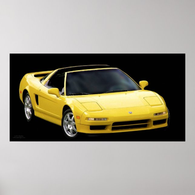MELLOW YELLOW NSX POSTER (Vorne)