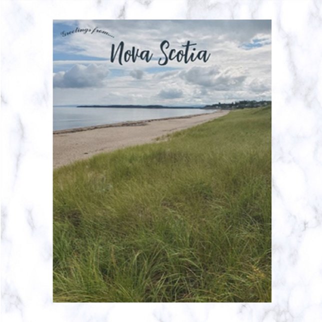 Melmerby Beach Little Harbour Nova Scotia Postkarte (Von Creator hochgeladen)