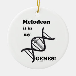 Melodeon in meinen Genen Keramik Ornament