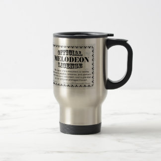 Melodeon-Lizenz Reisebecher
