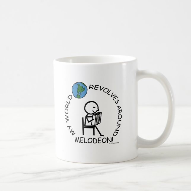 Melodeon - Weltumdrehungen Tasse (Rechts)