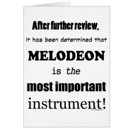Melodeon wichtigstes Instrument