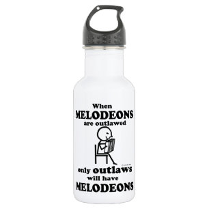 Melodeons verboten trinkflasche