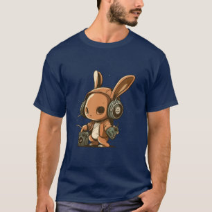 Melodic Bunny: Eine musikalische Reise T-Shirt