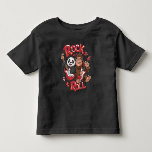 Melodic Harmony: Bigfoot und Panda Bären Kleinkind T-shirt