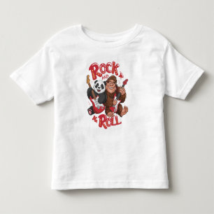 Melodic Harmony: Bigfoot und Panda Bären Kleinkind T-shirt