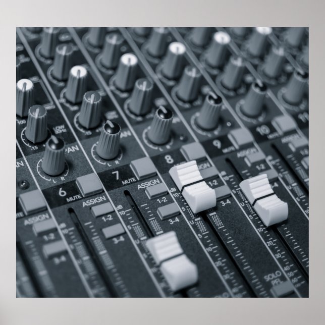 Melodic Music Mixer: Sound Blending. Poster (Vorne)
