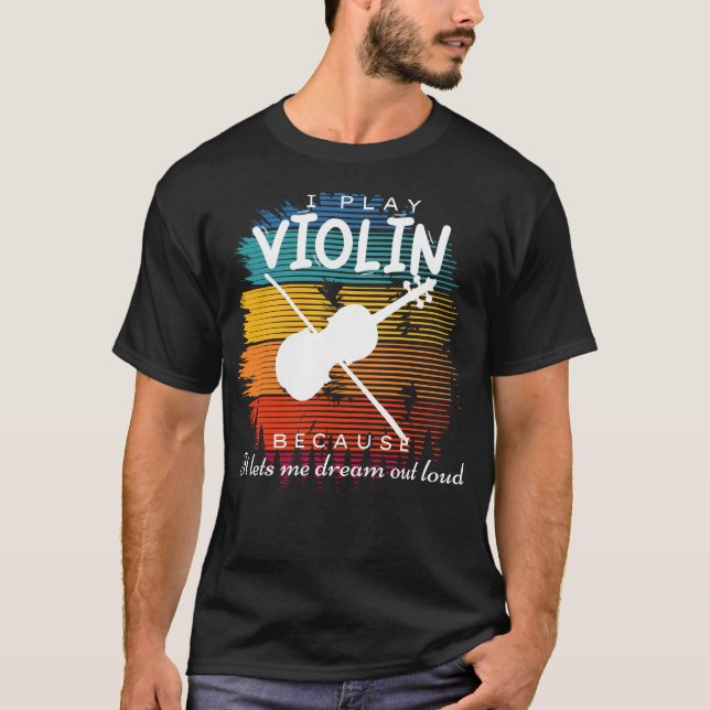 Melodic Reveries: Violins Dreamer Sonata T-Shirt (Vorderseite)