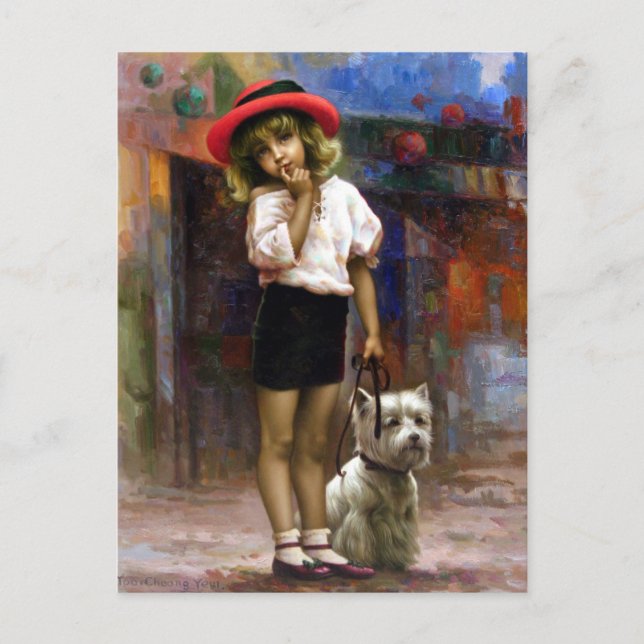 Melodie der Farben 1 (Walk) Postkarte (Vorderseite)