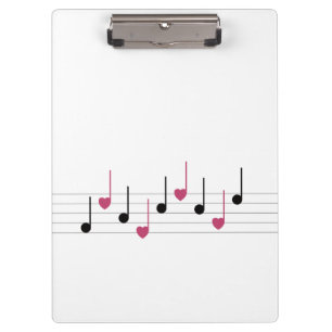 Melodie der Liebe (Linear) Klemmbrett