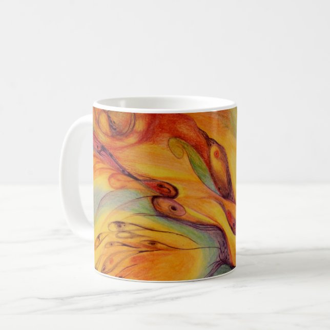 Melodie des Herbstes Kaffeetasse (Vorderseite Links)