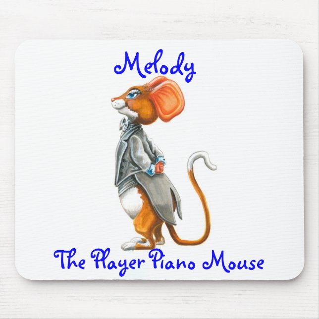 Melodie, die Pianola Mousepad (Vorne)
