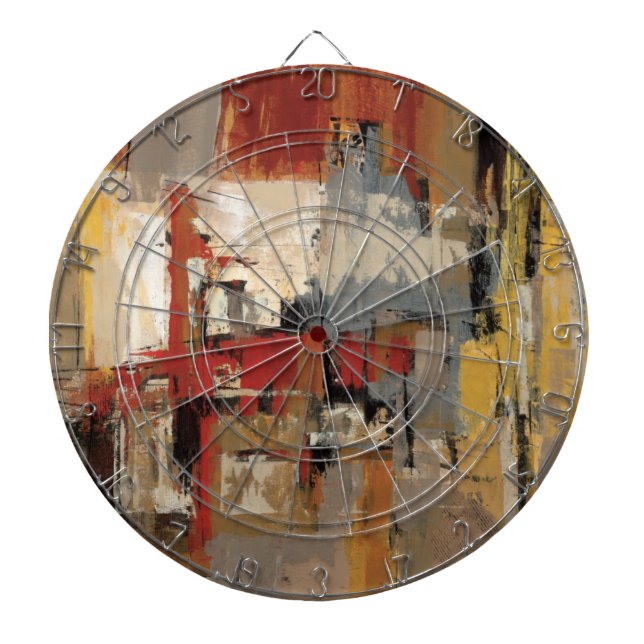 Melodie für Gitarre und Saxophon Dartscheibe (vorne)