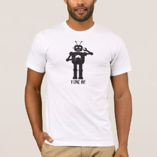 Melodie im Bot-Kleid T-Shirt