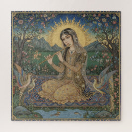 Melodie unter den sonnenbeschienenen Gipfeln Puzzle