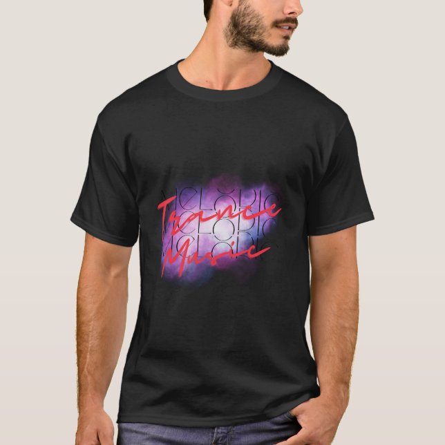 Melodische Trance Music T-Shirt (Vorderseite)