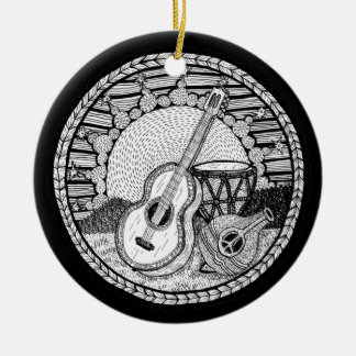 Melodische Verzauberungs-Verzierung Keramikornament