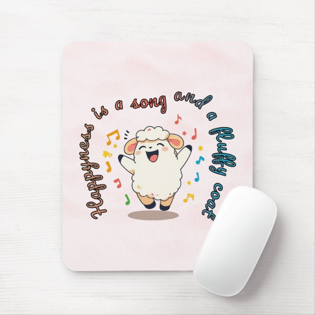 Melody in Wool Mousepad (Mit Mouse)
