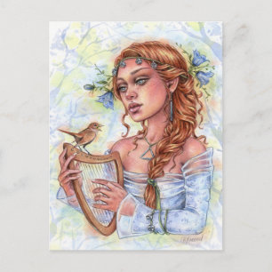 Melody Nightingale Postcard Postkarte