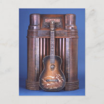 MELODY RANCH COWBOY GUITAR Postkarte