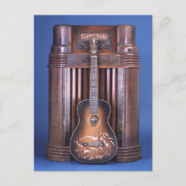 MELODY RANCH COWBOY GUITAR Postkarte