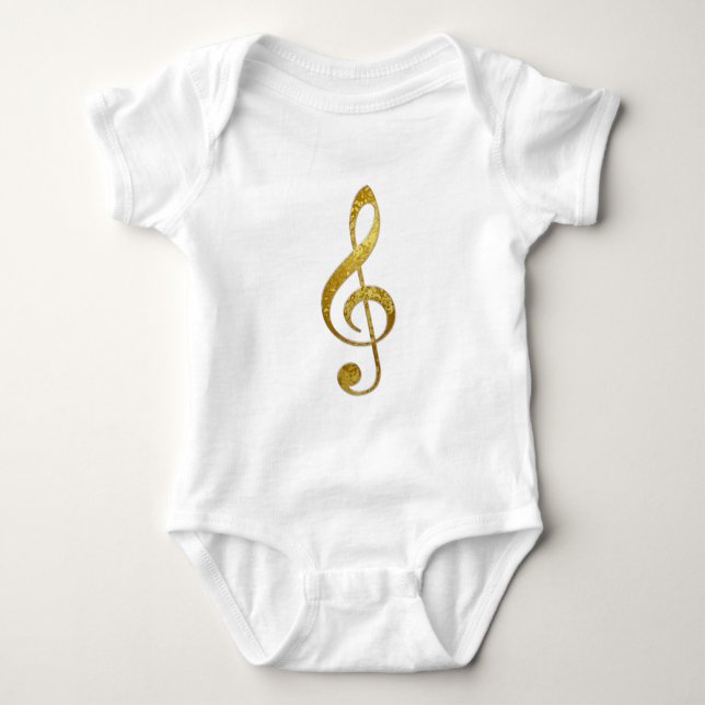 Meloman Baby Strampler (Vorderseite)